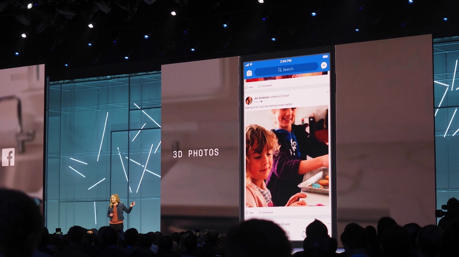 Facebook 3D billeder